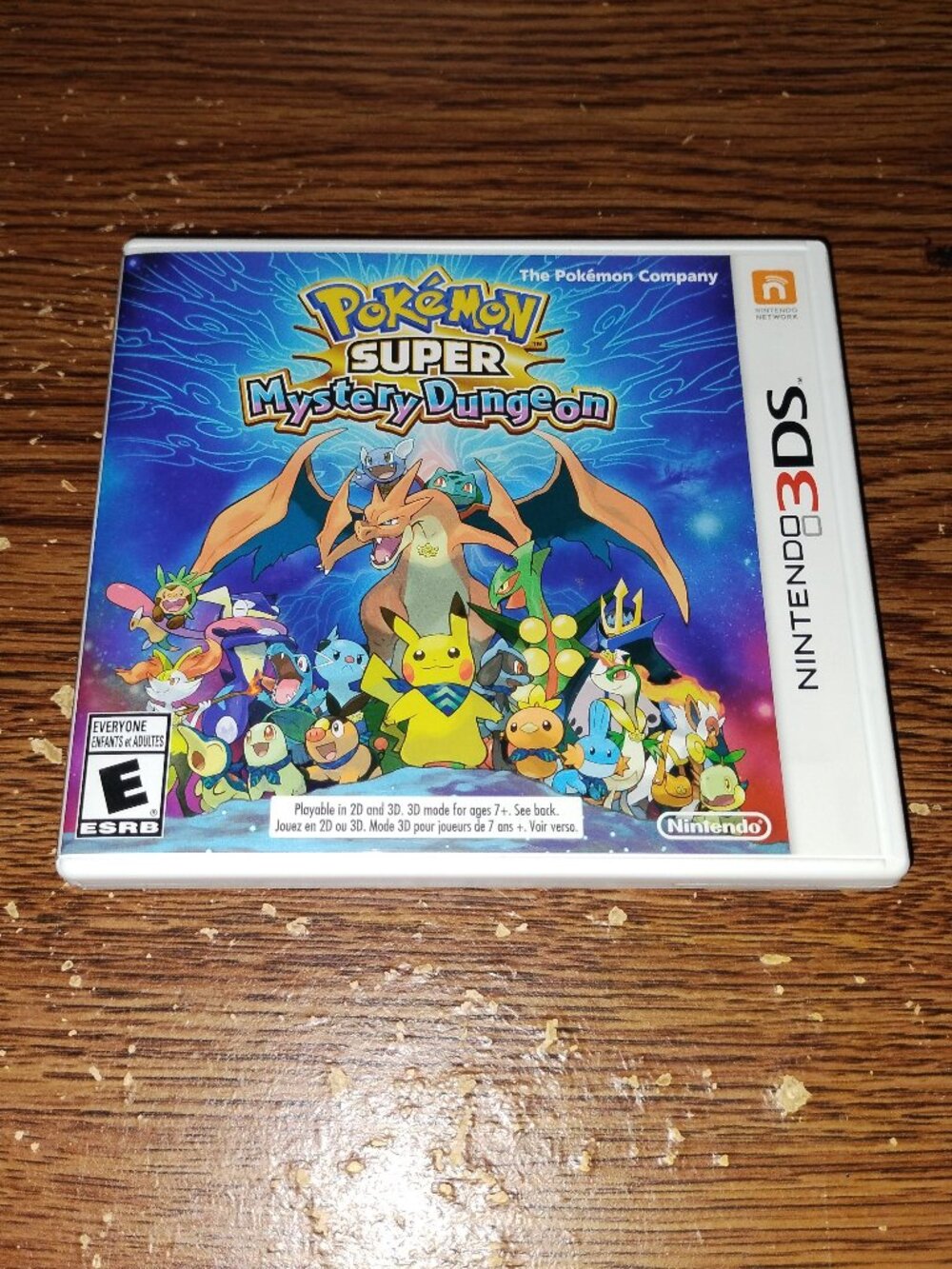 Pokemon Super Mystery Dungeon (Nintendo 3DS, 2015) Complete w / manual